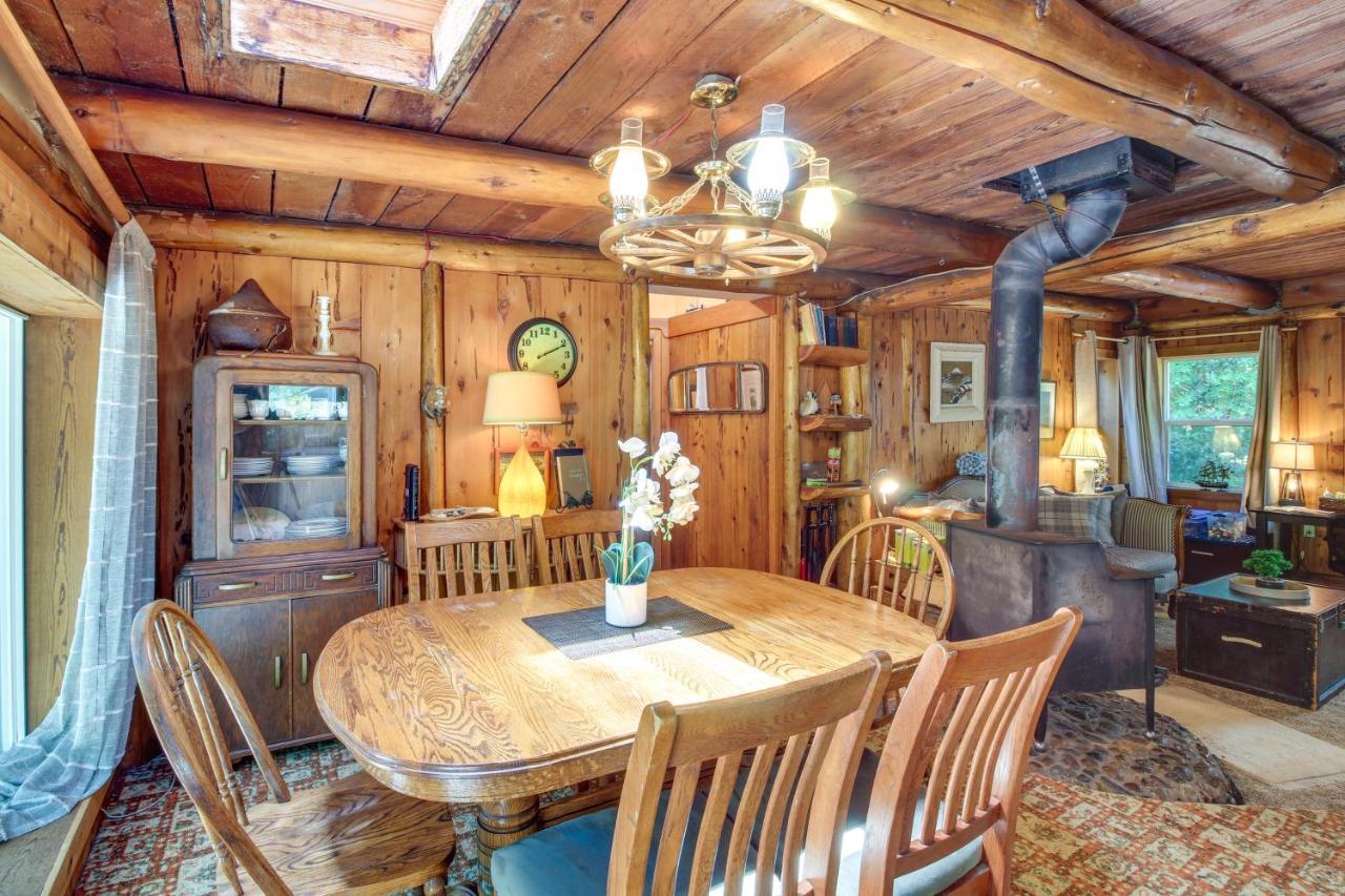 Rustic Bandon Log Cabin On 5 Acres Of Woodlands! Dış mekan fotoğraf
