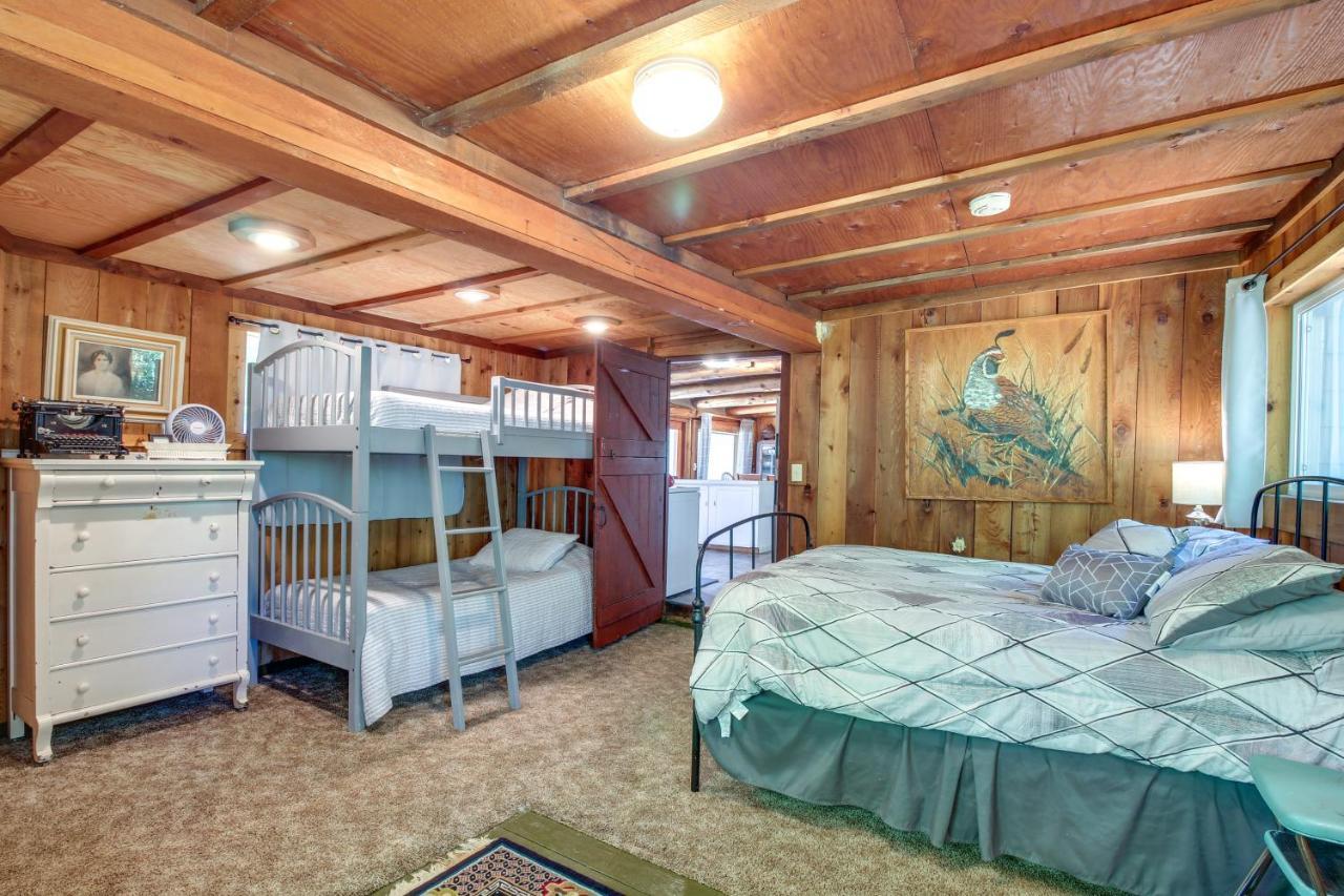 Rustic Bandon Log Cabin On 5 Acres Of Woodlands! Dış mekan fotoğraf